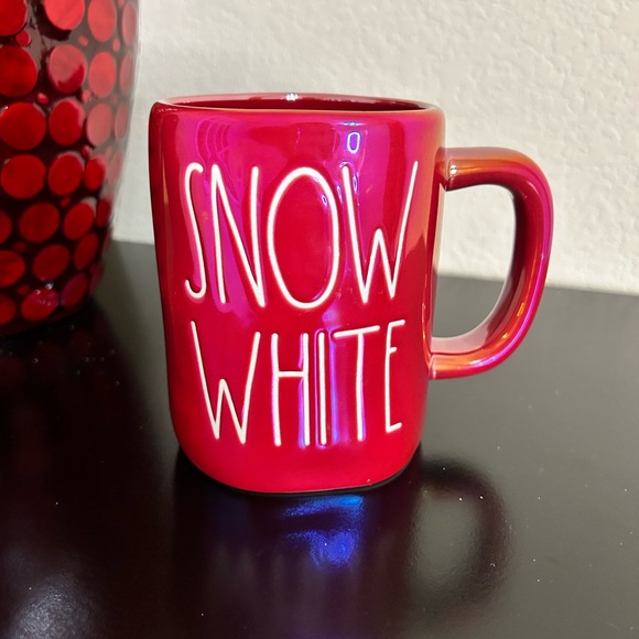 Rae Dunn Other - NEW DISNEY COLLECTION BY RAE DUNN SNOW WHITE RED LUSTER MUG